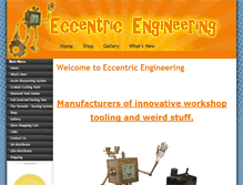 Tablet Screenshot of eccentricengineering.com.au